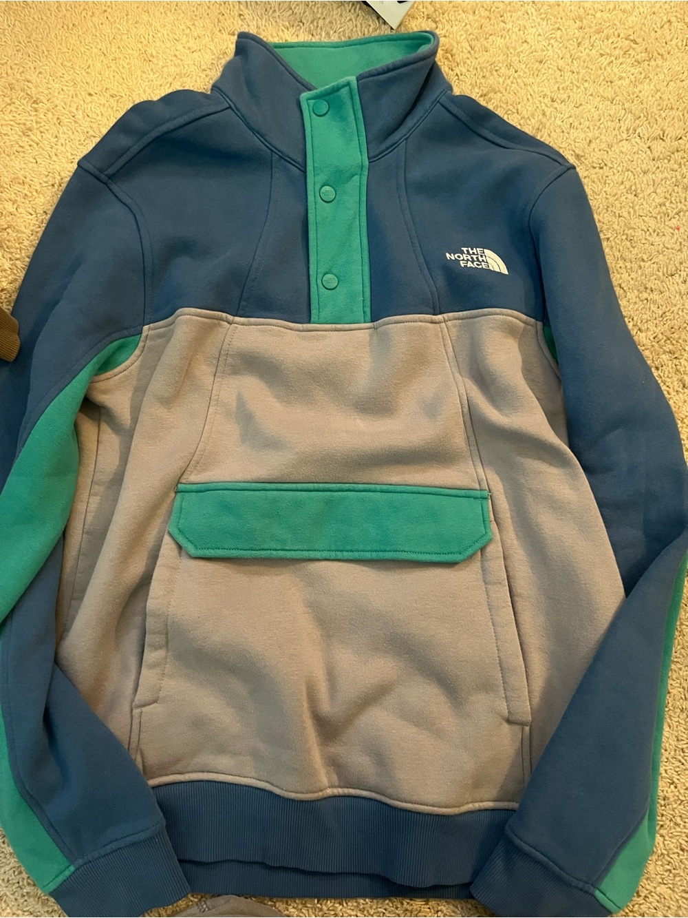 The North Face Men’s Alphabet City Fleece Snap Pullover